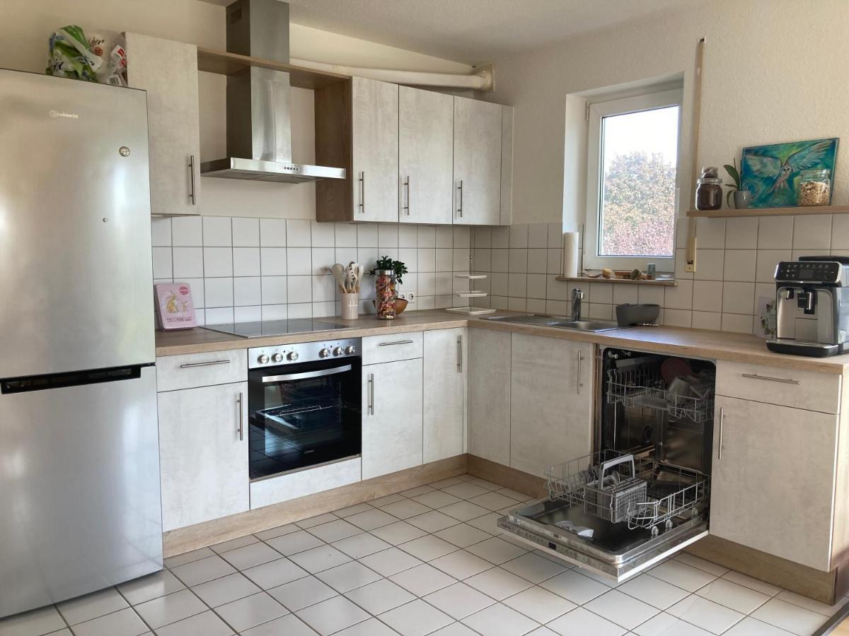 3 Zi Wohnung Haustiere Willkommen Im Markgraeflerland Dreilaendereck 施林根 外观 照片